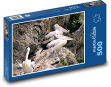Pelicans - birds Puzzle of 500 pieces - 46 x 30 cm 