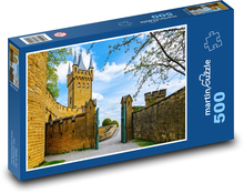 Burg - Festung Puzzle 500 Teile - 46 x 30 cm