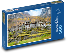 Schweiz - Tessin Puzzle 500 Teile - 46 x 30 cm