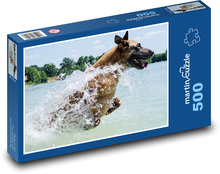 Dog - Belgian Shepherd Dog Puzzle of 500 pieces - 46 x 30 cm