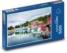 Schiffe - Hafen Puzzle 500 Teile - 46 x 30 cm