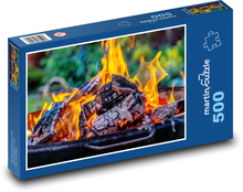 Feuer - Asche Puzzle 500 Teile - 46 x 30 cm