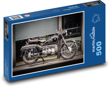 Historický motocykel Puzzle 500 dielikov - 46 x 30 cm 