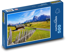 Taliansko - Bolzano Puzzle 500 dielikov - 46 x 30 cm 