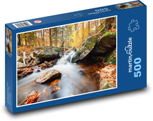Jeseň - prúd Puzzle 500 dielikov - 46 x 30 cm 