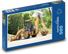 Lader - Bagger Puzzle 500 Teile - 46 x 30 cm