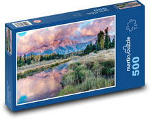 Natur - Berge Puzzle 500 Teile - 46 x 30 cm