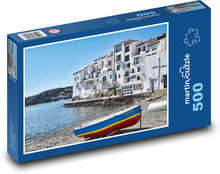 Küstenstadt Puzzle 500 Teile - 46 x 30 cm