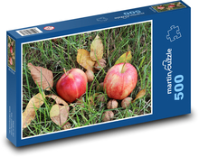 Orzechy - jabłka Puzzle 500 elementów - 46x30 cm