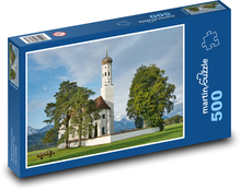 Kostol sv. Kolomana - Nemecko Puzzle 500 dielikov - 46 x 30 cm 
