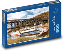 Lodná - riečna doprava Puzzle 500 dielikov - 46 x 30 cm 