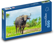 Animal - buffalo Puzzle of 500 pieces - 46 x 30 cm 