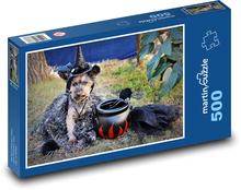 Halloween - pes Puzzle 500 dielikov - 46 x 30 cm 
