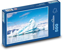 Iceland - Glacier Puzzle of 500 pieces - 46 x 30 cm 