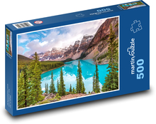 Bergsee Puzzle 500 Teile - 46 x 30 cm