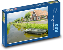 Vodní kanál Puzzle 500 dílků - 46 x 30 cm