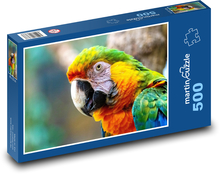 Pták - papoušek Puzzle 500 dílků - 46 x 30 cm