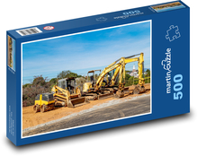 Pracovné stroje Puzzle 500 dielikov - 46 x 30 cm 