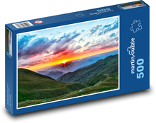 Sunset Puzzle of 500 pieces - 46 x 30 cm 