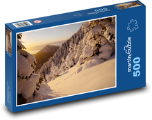 Winter - Snow Puzzle of 500 pieces - 46 x 30 cm 