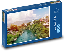 Bosna a Hercegovina - Mostar Puzzle 500 dielikov - 46 x 30 cm 