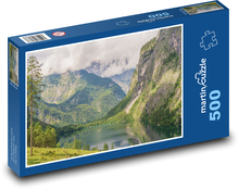 Bayern - Bergsee Puzzle 500 Teile - 46 x 30 cm