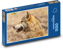 Wolf - Raubtier Puzzle 500 Teile - 46 x 30 cm