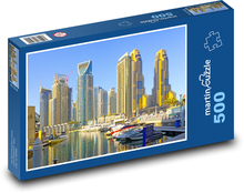 Dubai - Skyscrapers Puzzle of 500 pieces - 46 x 30 cm 