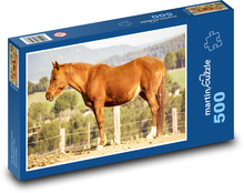 Horse Puzzle of 500 pieces - 46 x 30 cm 
