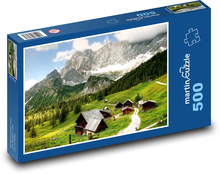 Dachstein - Austria, mountains Puzzle of 500 pieces - 46 x 30 cm