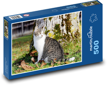 Katze Puzzle 500 Teile - 46 x 30 cm