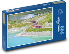 Švajčiarsko - Bernský priesmyk Puzzle 500 dielikov - 46 x 30 cm