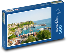 Turcja - port w Antalyi Puzzle 500 elementów - 46x30 cm