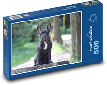 Französische Bulldogge Puzzle 500 Teile - 46 x 30 cm