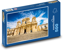Sicílie - katedrála Puzzle 500 dílků - 46 x 30 cm