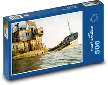 Schiffswrack Puzzle 500 Teile - 46 x 30 cm