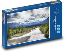 Teritórium Yukon - príroda Puzzle 500 dielikov - 46 x 30 cm