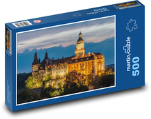 Hrad Wałbrzych Puzzle 500 dílků - 46 x 30 cm