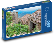 Kamienne domy Puzzle 500 elementów - 46x30 cm