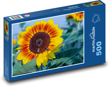 Slnečnice - včely Puzzle 500 dielikov - 46 x 30 cm 