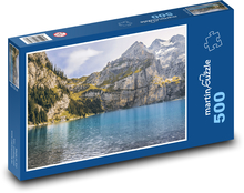 Mountains - Lake Puzzle of 500 pieces - 46 x 30 cm 