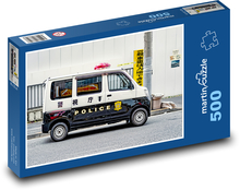 Japonsko - Policejní vozidlo Puzzle 500 dílků - 46 x 30 cm