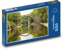 Rakozbrücke-See Puzzle 500 Teile - 46 x 30 cm
