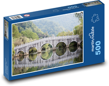 Most łukowy Puzzle 500 elementów - 46x30 cm
