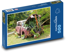 Samochód - Sadzarka Puzzle 500 elementów - 46x30 cm
