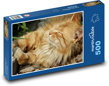 Mačka - domáce zviera Puzzle 500 dielikov - 46 x 30 cm 