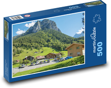 Landhäuser, Schweiz Puzzle 500 Teile - 46 x 30 cm