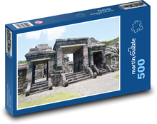 Raku Boko - Indonésie Puzzle 500 dílků - 46 x 30 cm