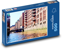 Nemecko - Hamburg Puzzle 500 dielikov - 46 x 30 cm 