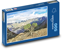 Góra - wulkan Puzzle 500 elementów - 46x30 cm